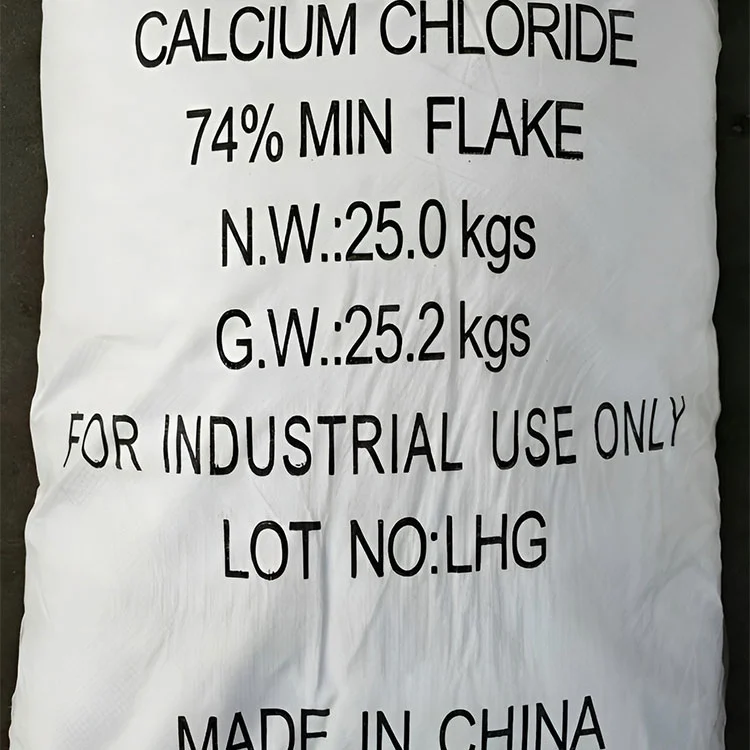 Cloruro di calcio 74% scaglie